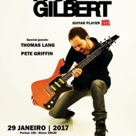 Paul Gilbert Trio em SP: 3º e último lote de ingressos à venda