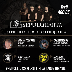 Ney Matogrosso é o convidado do SepulQuarta