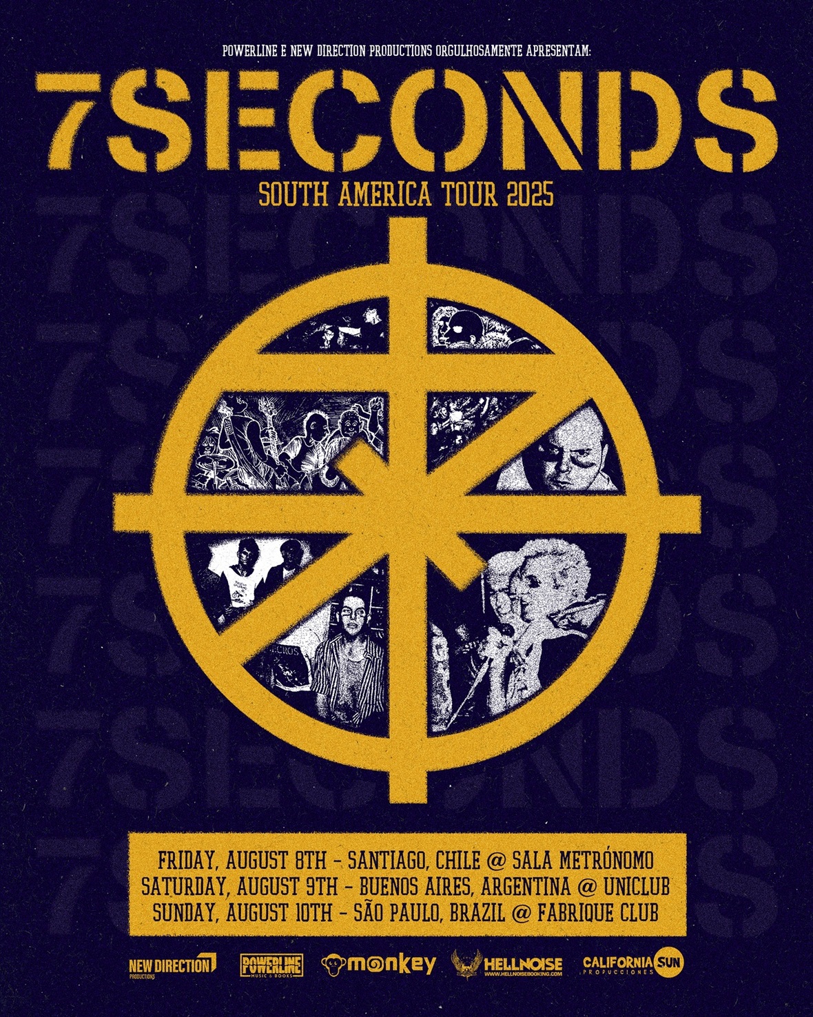 7 Seconds, lenda do hardcore punk, se apresenta no próximo dia 10