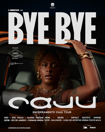 Liniker abre venda de ingressos para a turnê BYE BYE CAJU